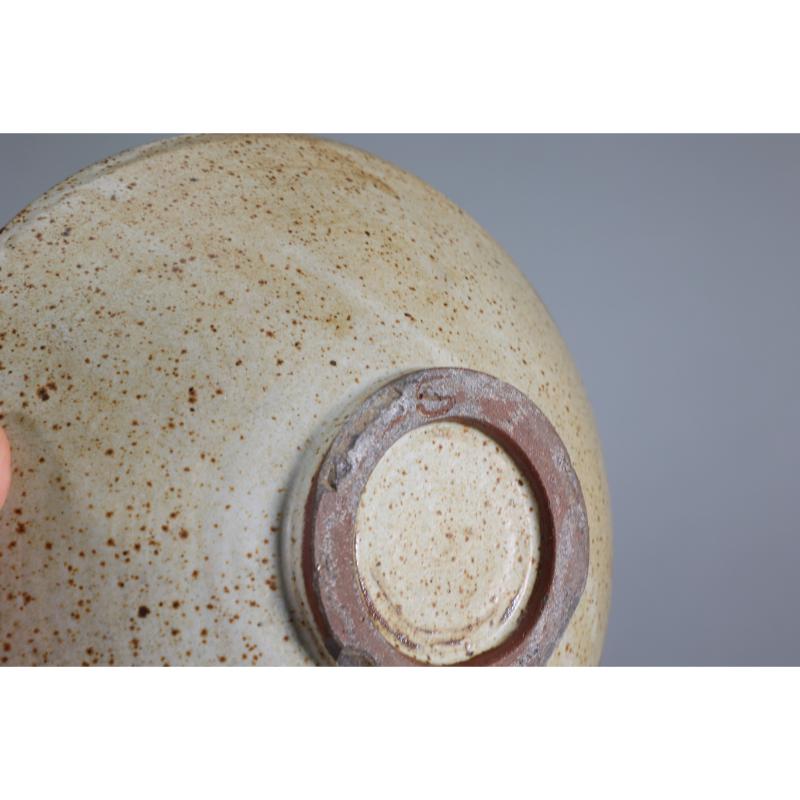 Bernard Leach attribué à St Ives Pottery. Un bol en grès réduit d'inspiration japonaise. en vente 7