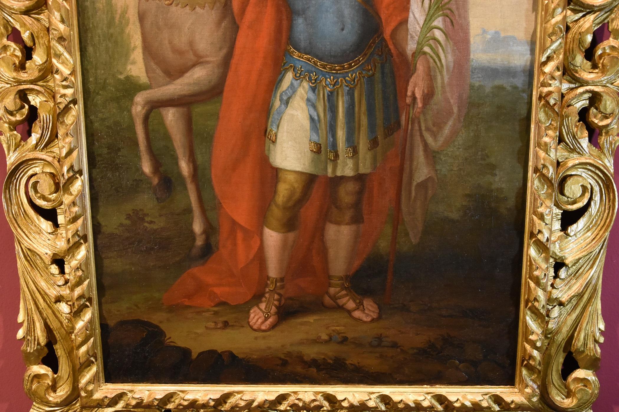 Saint Alexander Sanz, Gemälde, Öl auf Leinwand, Alter Meister, 17./18. Jahrhundert im Angebot 7