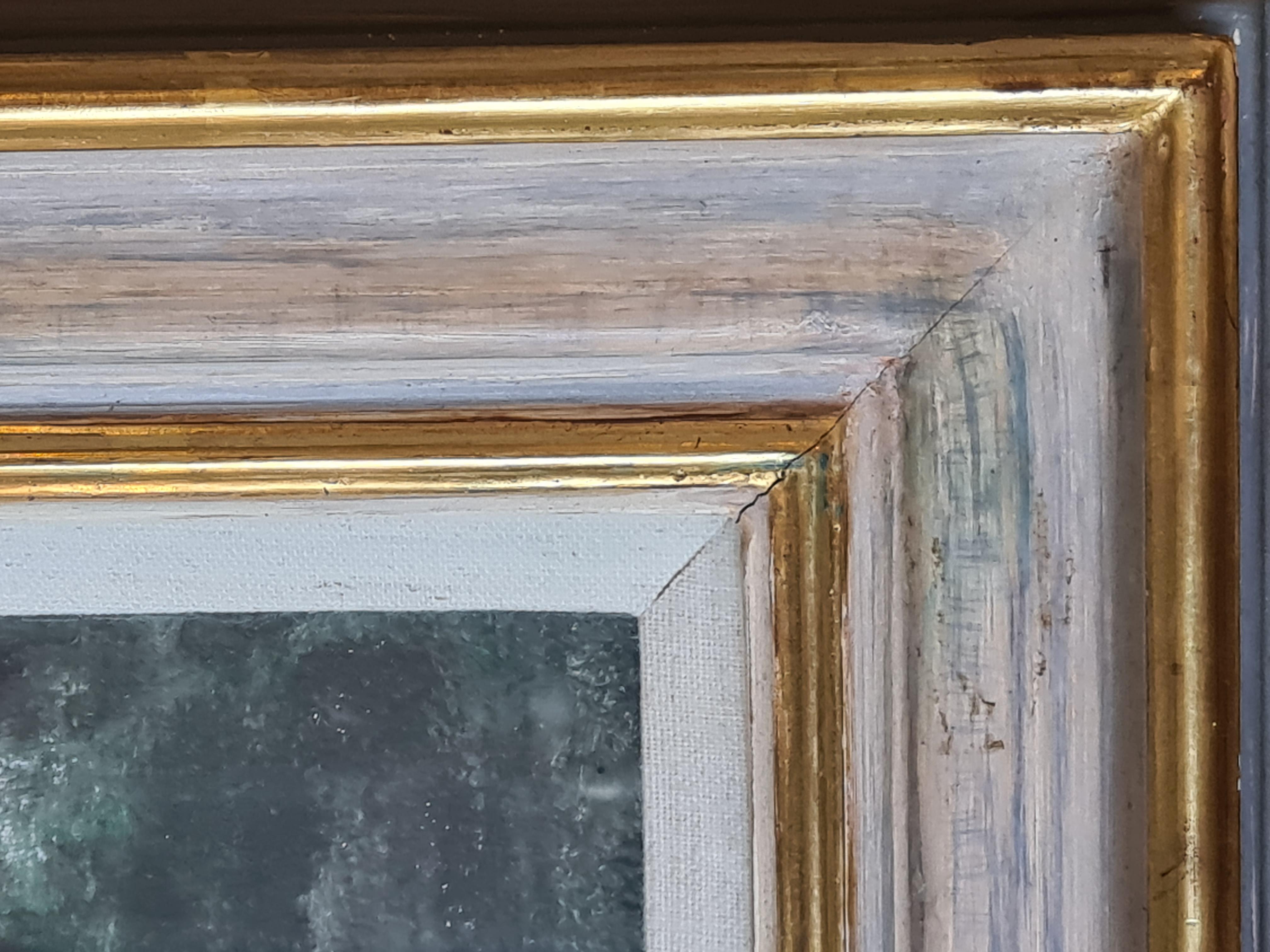 Cookham Dean, Eine postimpressionistische Landschaft, Hommage an Cezanne im Angebot 5