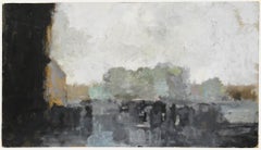 Bernard Myers (1925-2007) - 20. Jahrhundert Öl, Ein bewölkter Tag