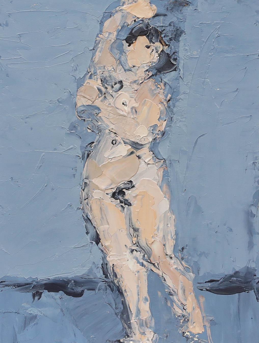 Bernard Myers (1925-2007) - 20th Century Oil, Nude II For Sale 1