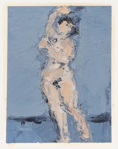 Bernard Myers (1925-2007) - 20th Century Oil, Nude II