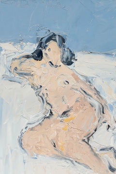 Bernard Myers (1925-2007) - 20th Century Oil, Nude IV