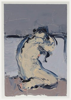 Bernard Myers (1925-2007) - 20th Century Oil, Nude V