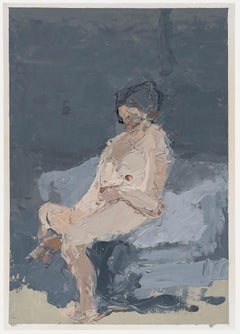 Bernard Myers (1925-2007) - 20th Century Oil, Nude VIII