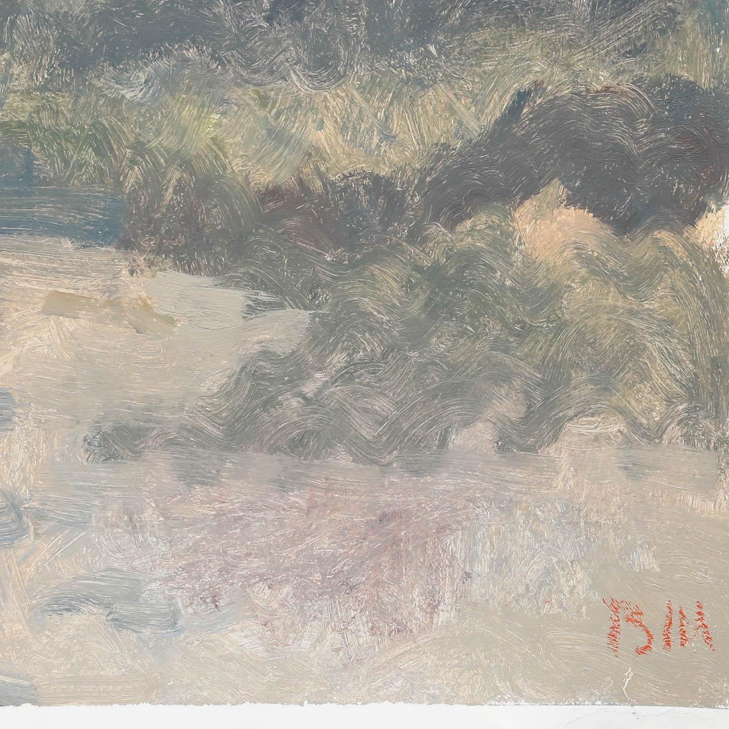Bernard Myers (1925-2007) - Zeitgenössisches Öl, Herculaneum II im Angebot 3
