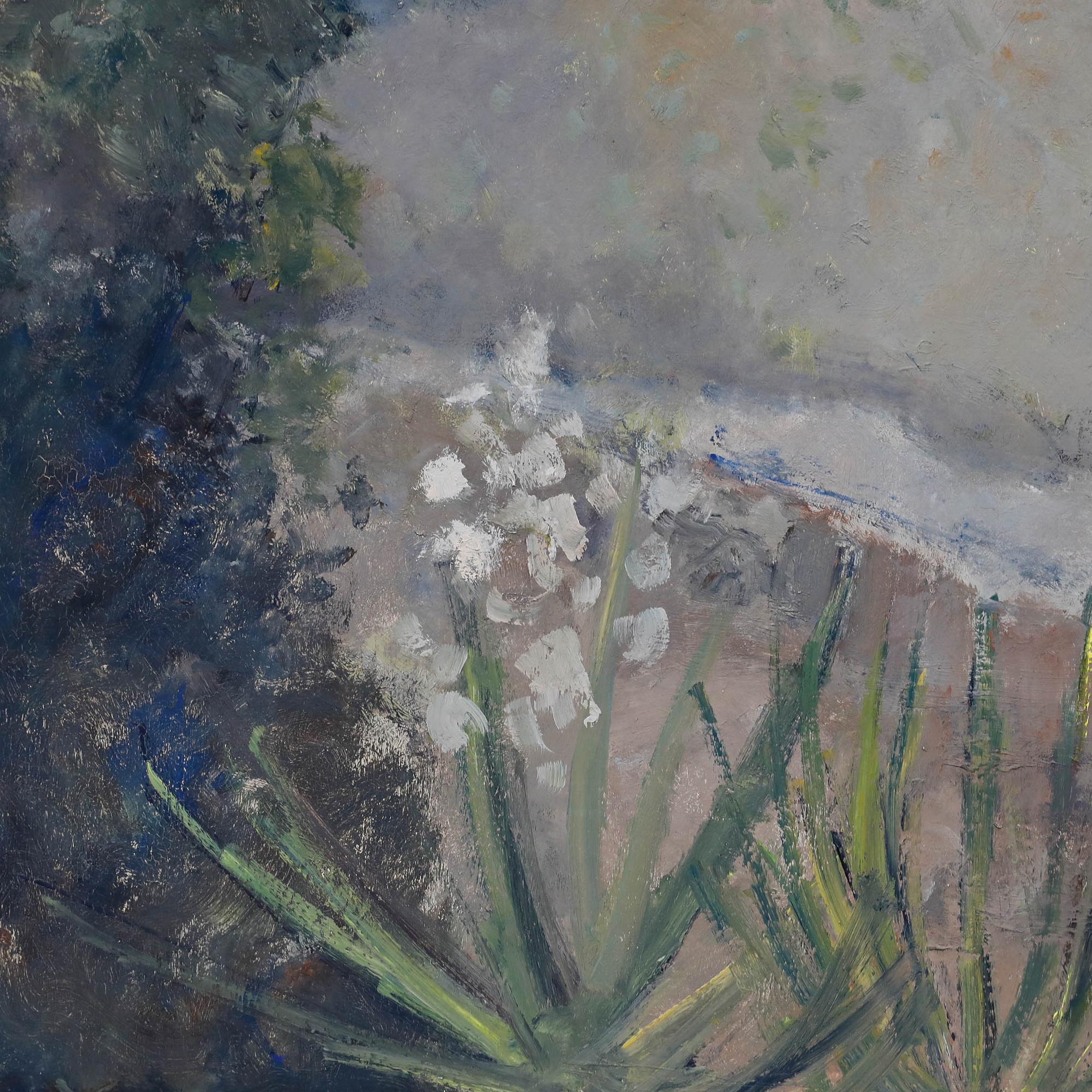 Bernard Myers (1925-2007) - Zeitgenössisches Öl, Talblick I im Angebot 2