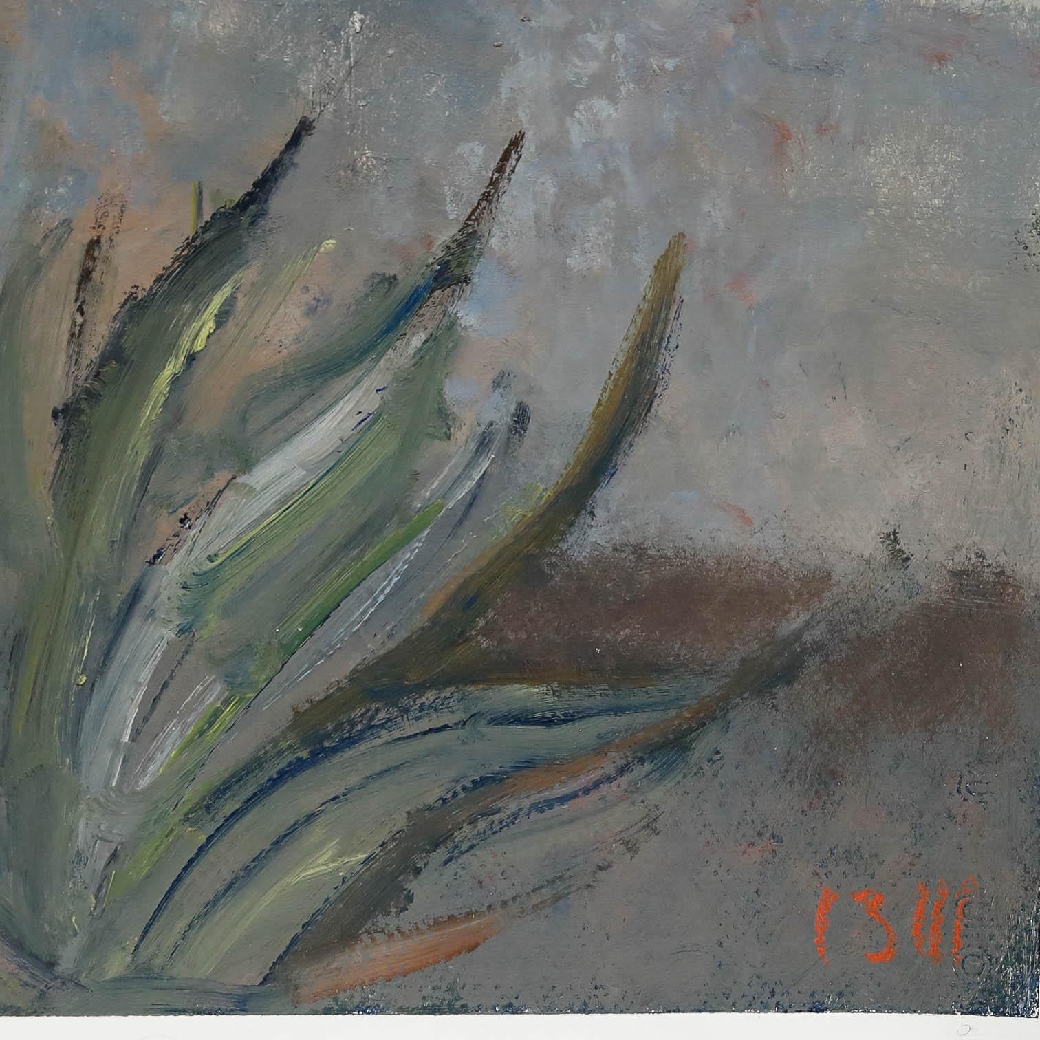 Bernard Myers (1925-2007) - Zeitgenössisches Öl, Talblick I im Angebot 3