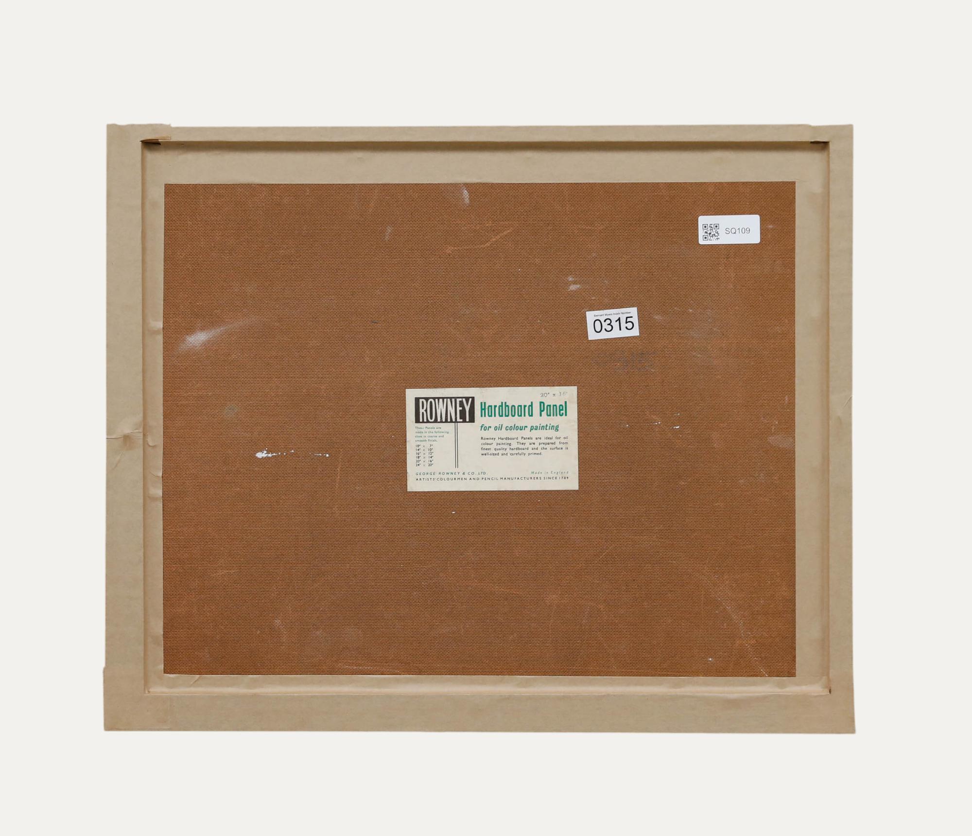 Bernard Myers (1925-2007) - Gerahmtes Öl aus der Mitte des 20. Jahrhunderts, Gänseblümchen im Angebot 2