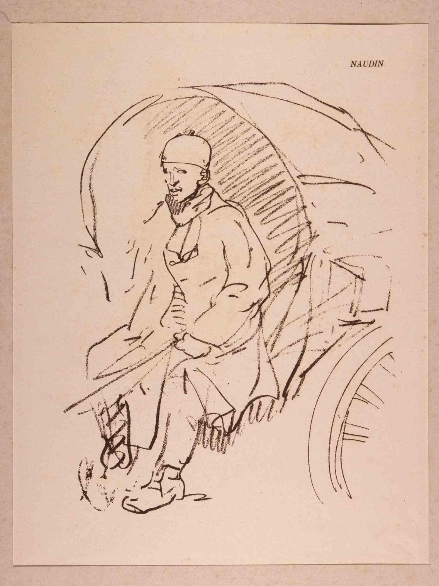 Bernard Naudin - The Coachman - Original Lithograph by Bernard Naudin -  Early 20th Century For Sale at 1stDibs | robin coachman jr