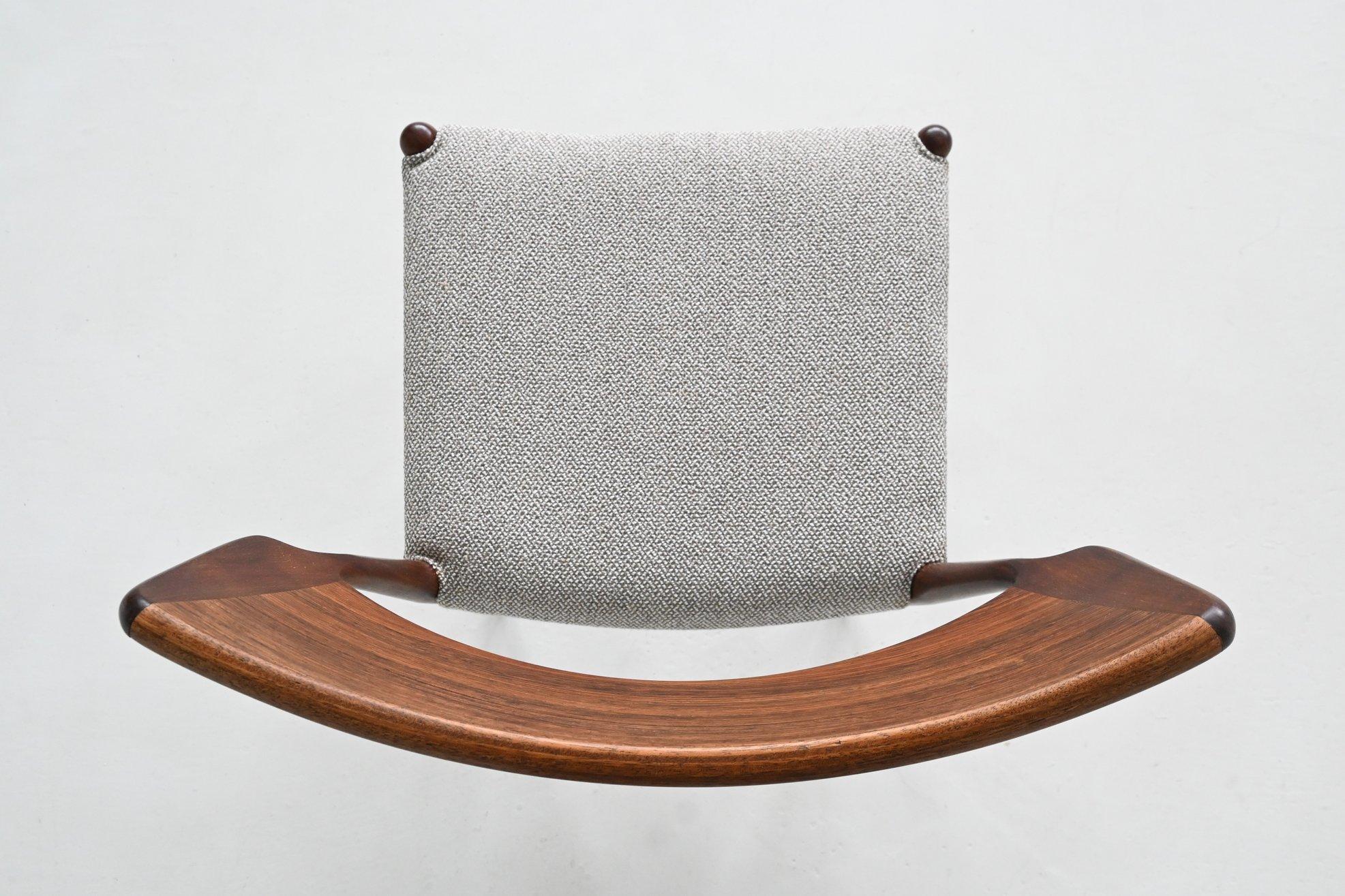 Bernard Petersen dining chairs in rosewood Christian Linnebergs Denmark 1960 im Angebot 10