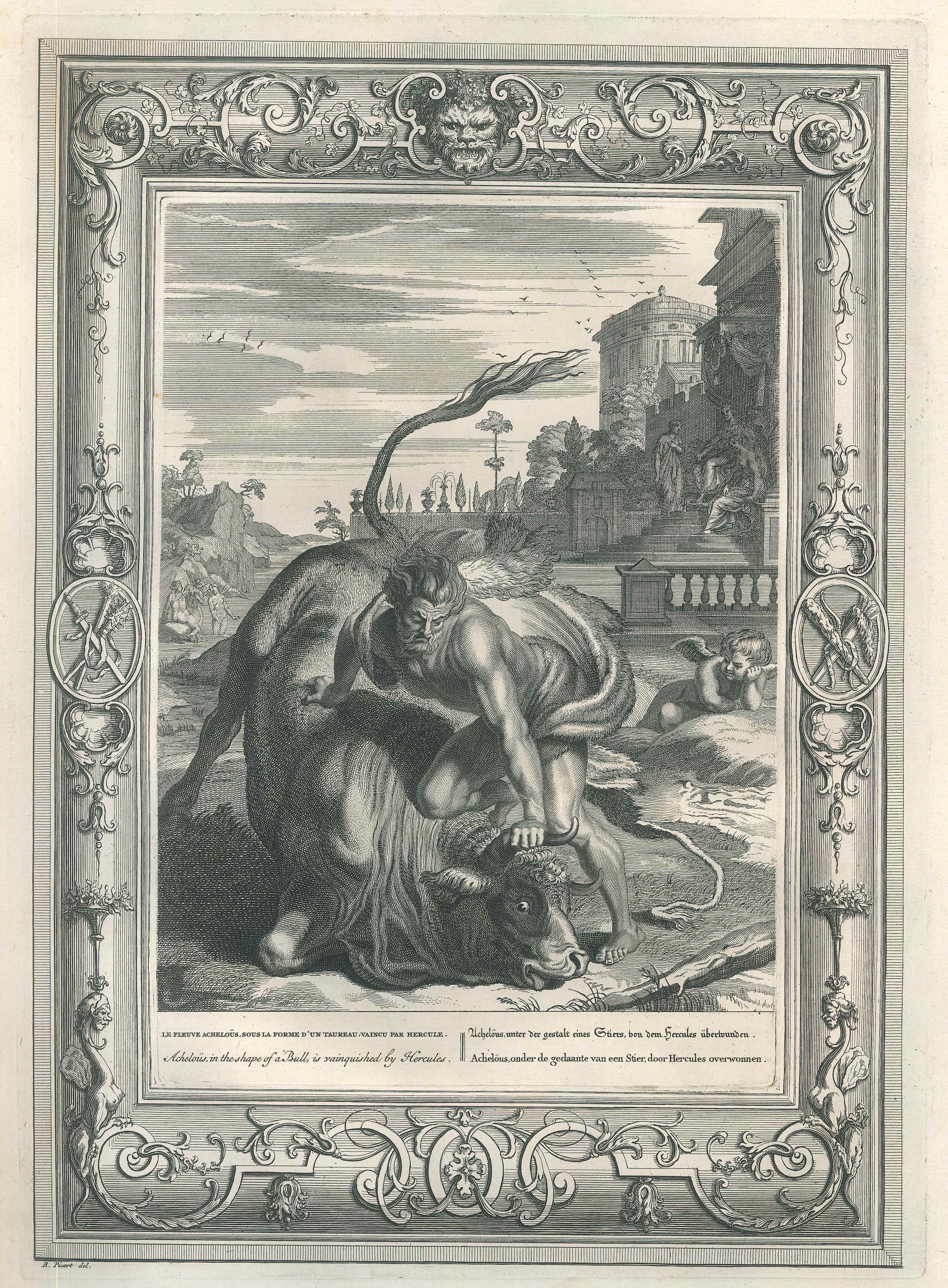 Hercule et le Taureau, from 