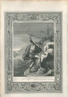 Les Alcyons - Etching by Bernard Picart - 1742