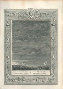 Les Gemeaux Castor et Pollux - Etching by B. Picart - 1742