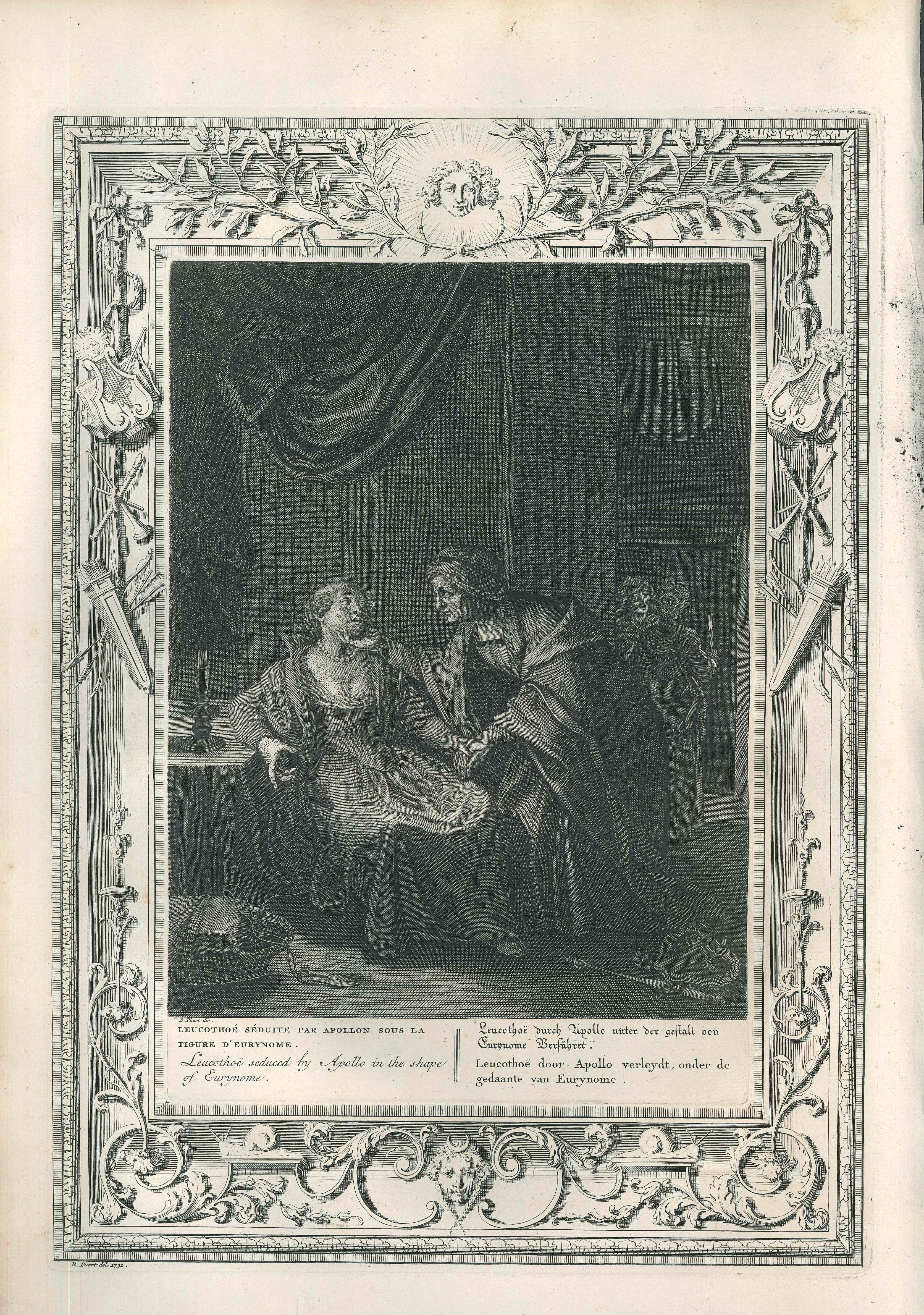 Leucothoé et Apollon, from 