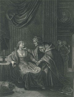Leucothoé et Apollon, from "Le Temple des Muses"
