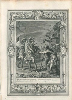 Phinée - Gravure de Bernard Picart - 1742