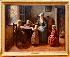 A Mother and Her Children