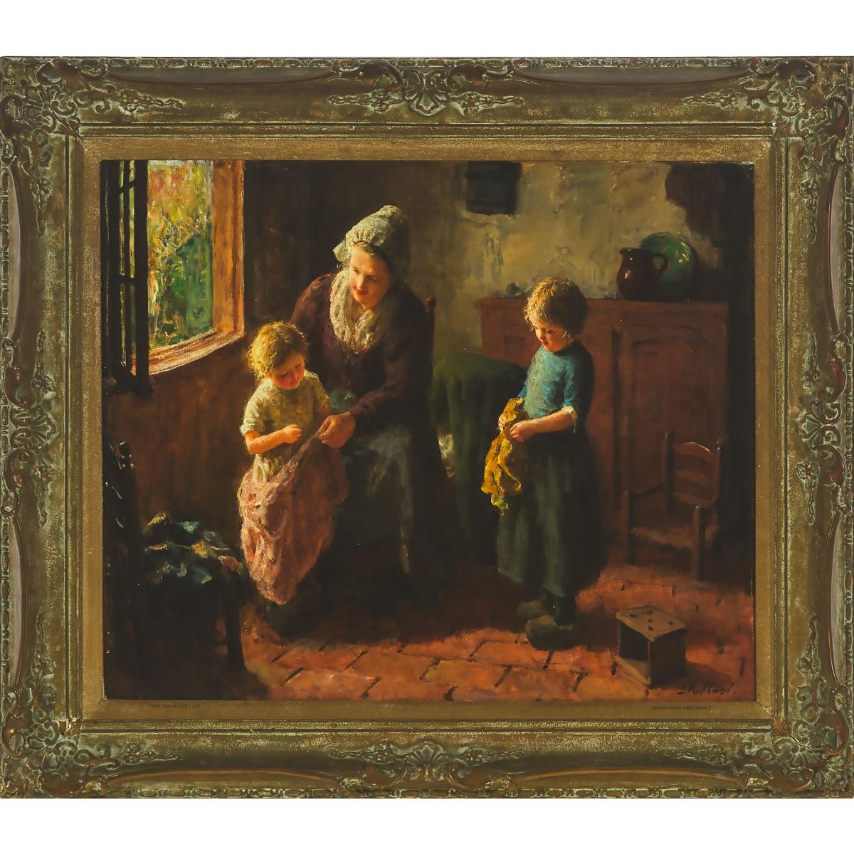 IL NUOVO ABITO - Painting di Bernard Pothast