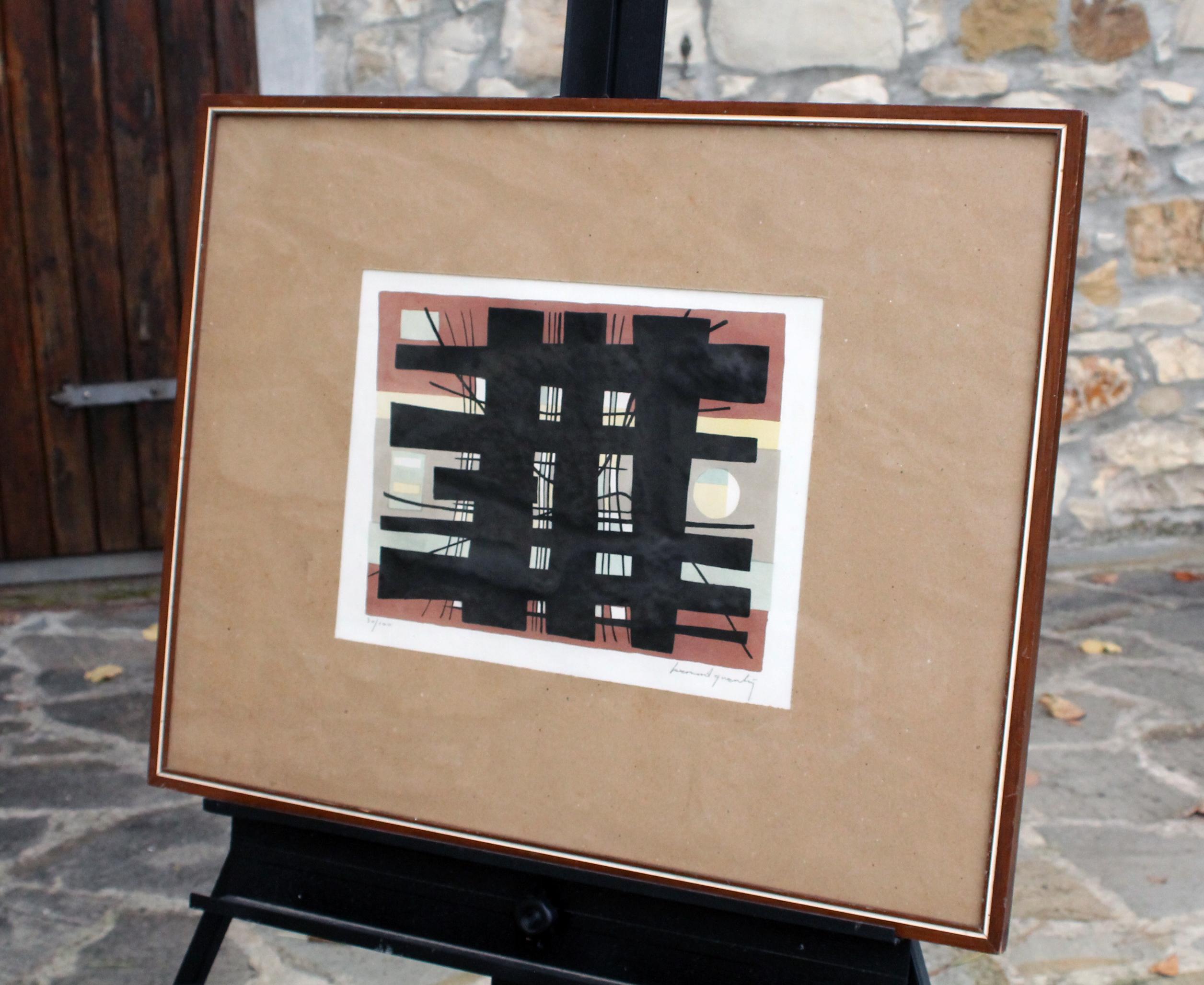Bernard Quentin (francese 1923-2020)
Periodo: 1976 circa
Edizione cartacea: #30/100
Firmato/numerato sul davanti
Litografia (5 colori)
Misure della stampa: 32 x 24 cm
Dimensioni totali: 50 x 70 cm
Condit: Buone condizioni di pulizia, senza stato di