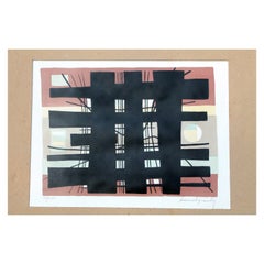 Bernard Quentin (1923-2020) Original signed lithograph  Print #30/100, framed