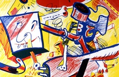 Vintage Rancillac, Composition, Suites nº8, Rencontres (after)