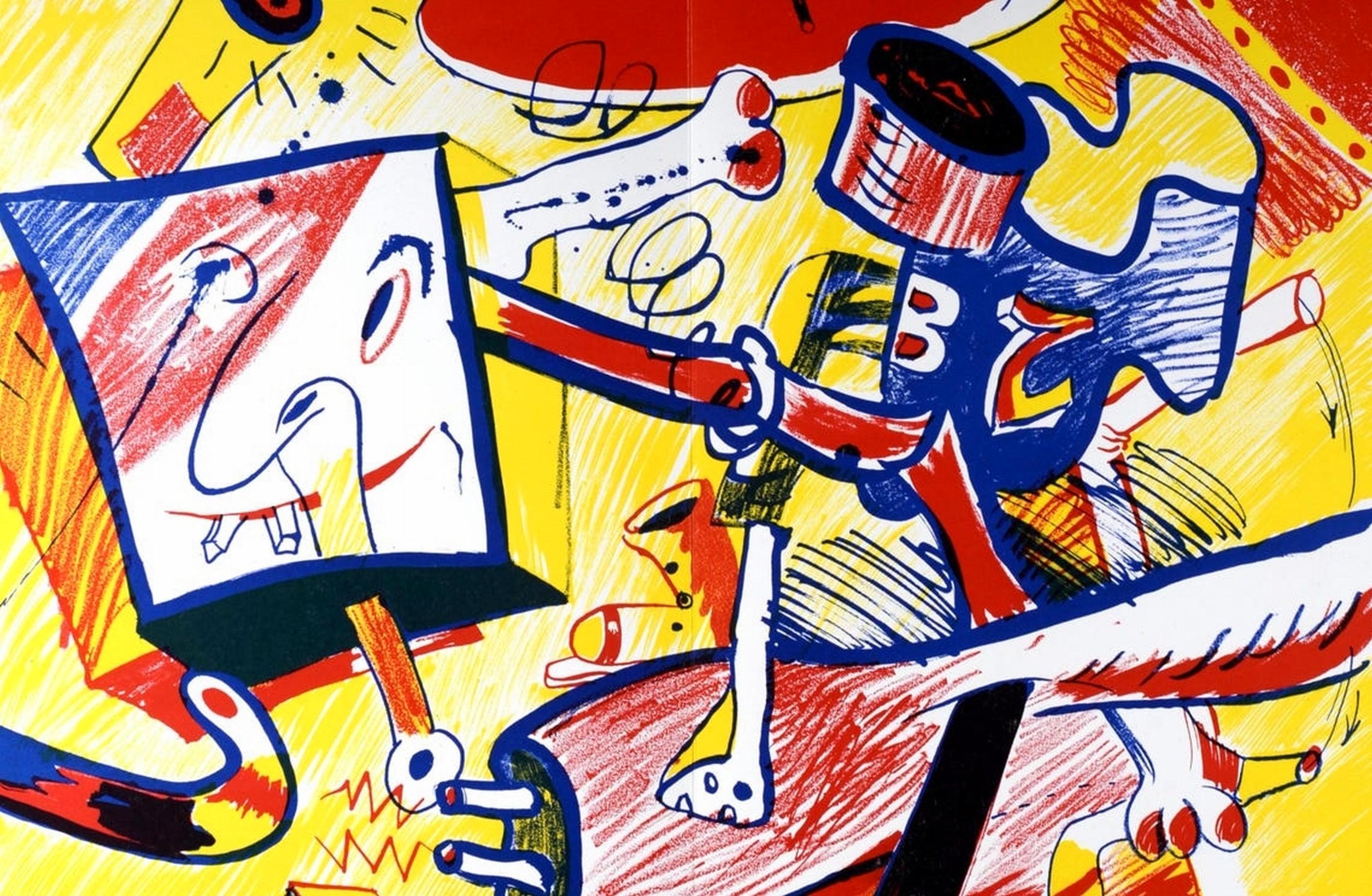 Suite Nr. 8 - Rencontres (Narrative Figuration, Pop Art, Französische Zeitgenossenschaft)