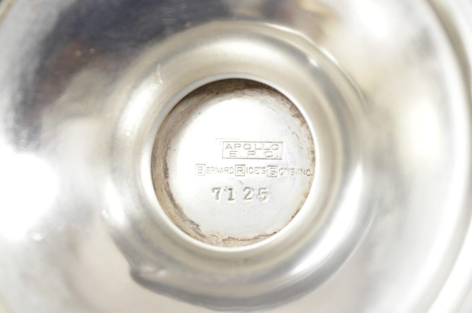Bernard Rices Sons 7125 Victorian Silver Plated Small Trophy Cup Bucket Chiller 5