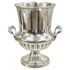 Bernard Rices Sons 7125 Victorian Silver Plated Small Trophy Cup Bucket Chiller