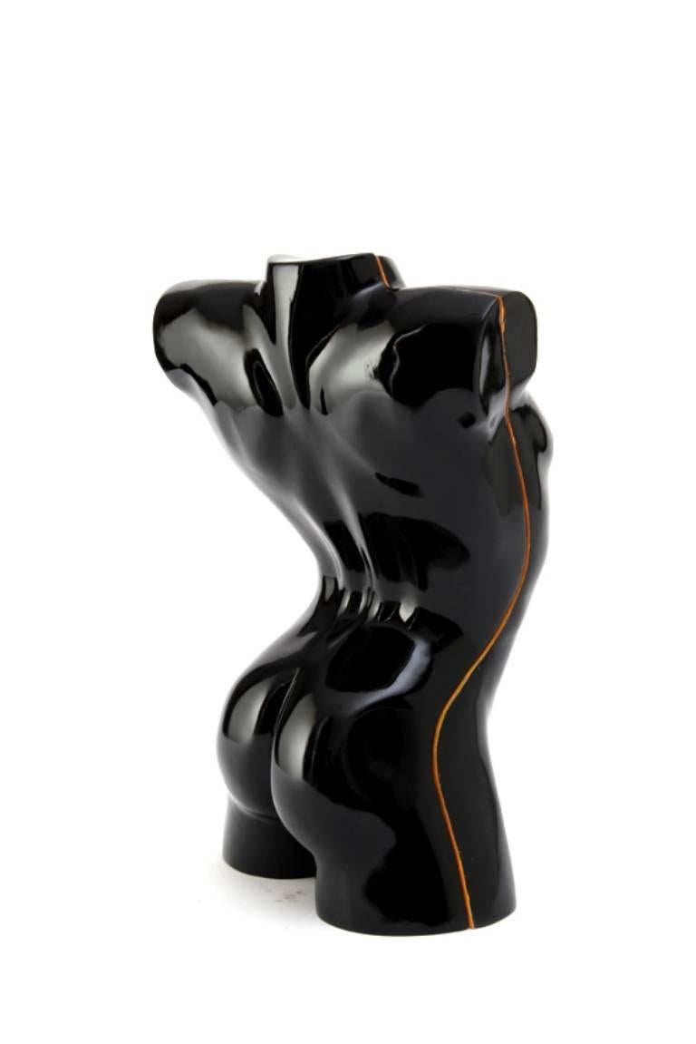 Bernard Rives. Male Torso. TROSE 2010 original resin sculpture For Sale 4
