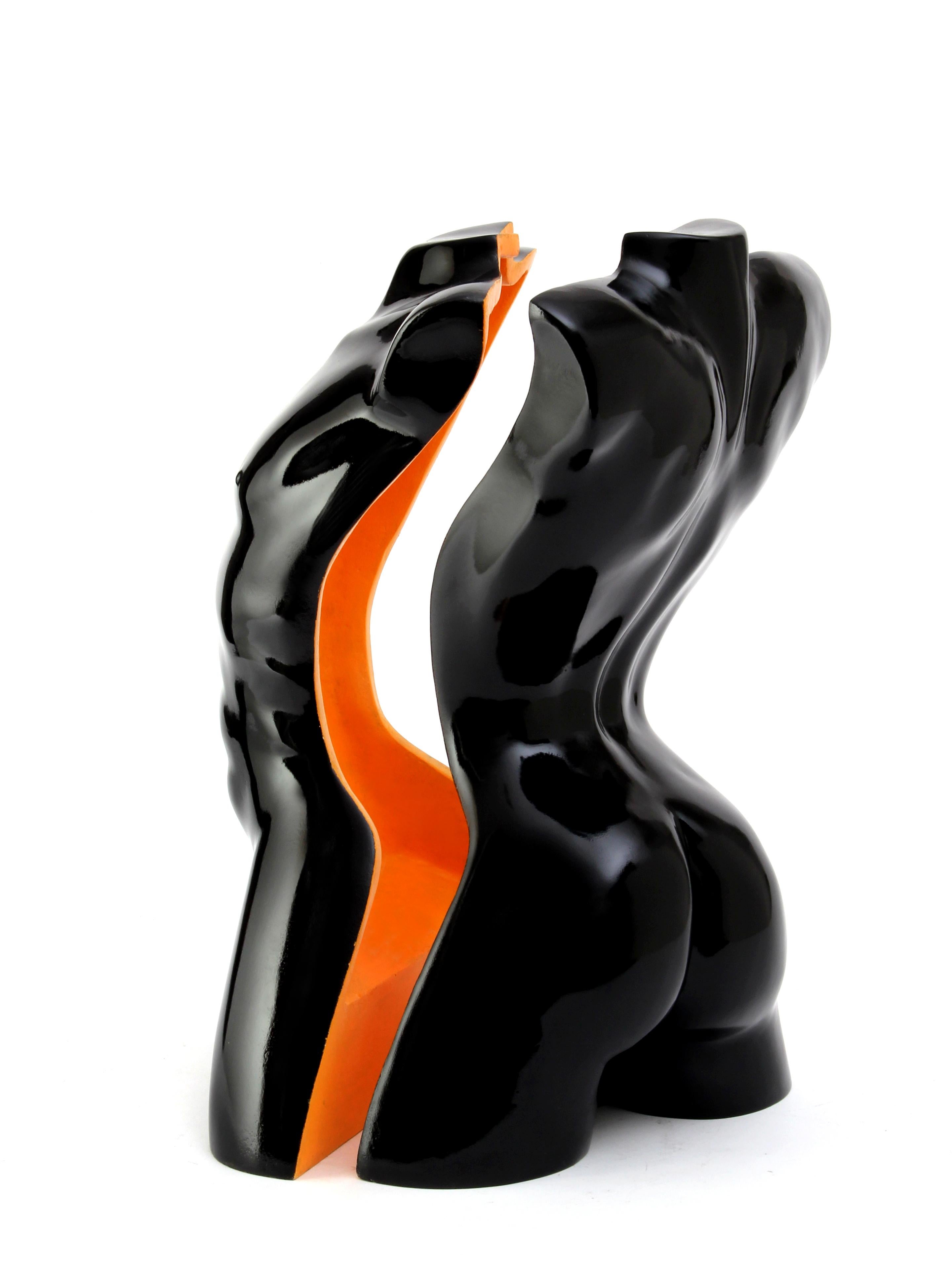 Bernard Rives. Male Torso. TROSE 2010 original resin sculpture For Sale 5