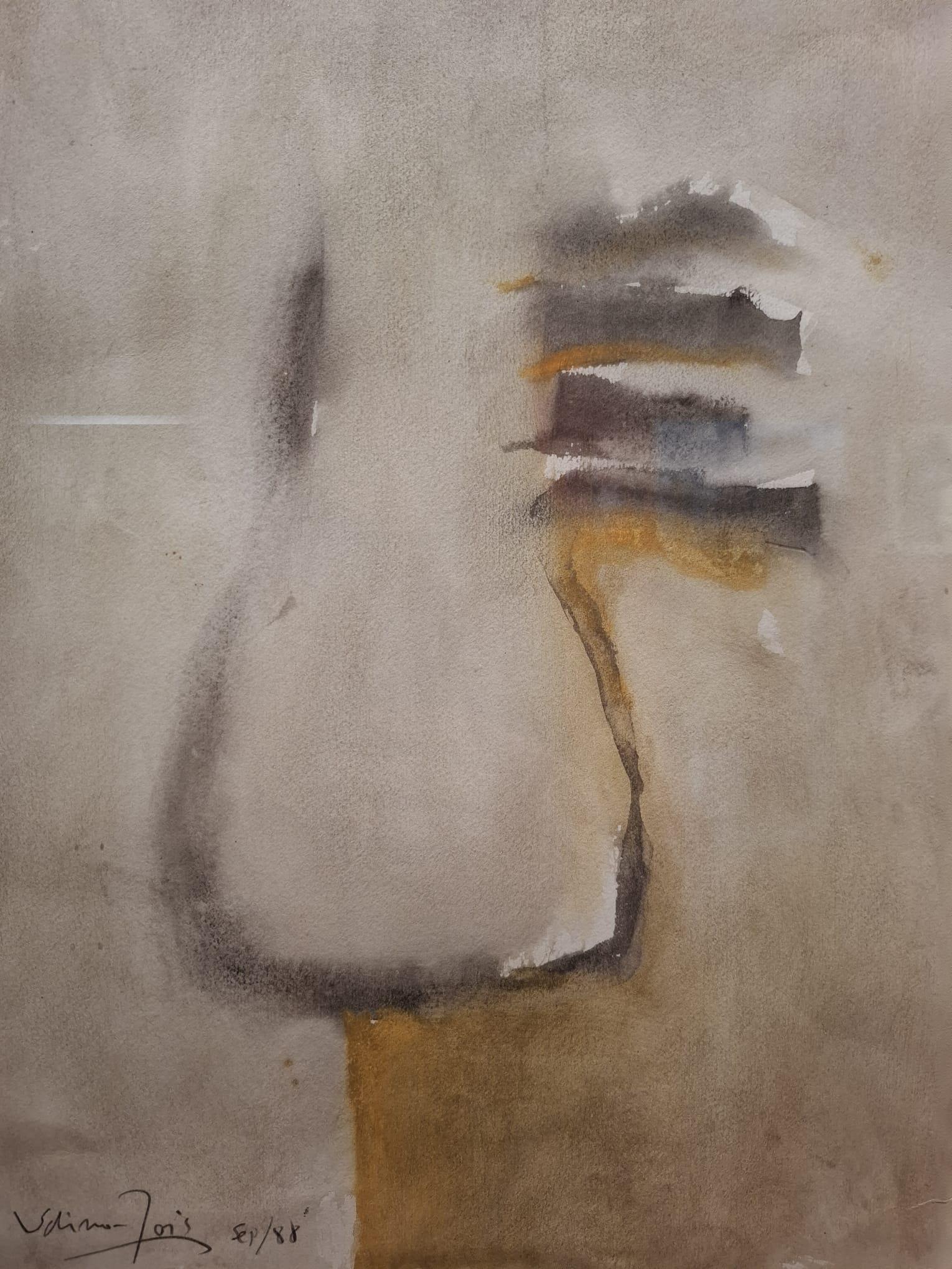 Jarrón - Abstract Mixed Media Art by Bernardí Roig