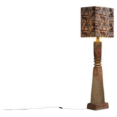 Bernard Rooke Floor Lamp, England 1980