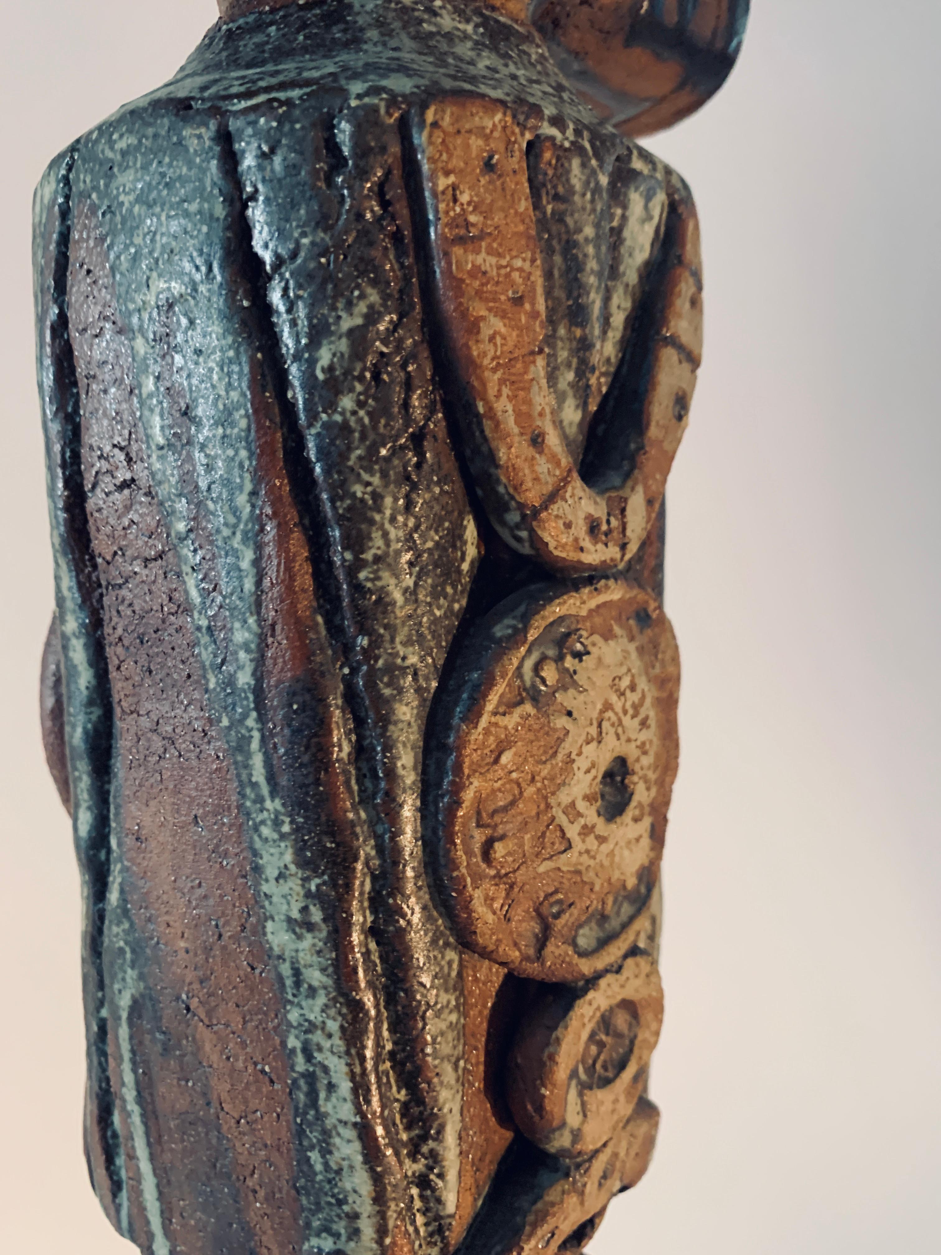 Bernard Rooke, Large Totem Floor lamp For Sale 1