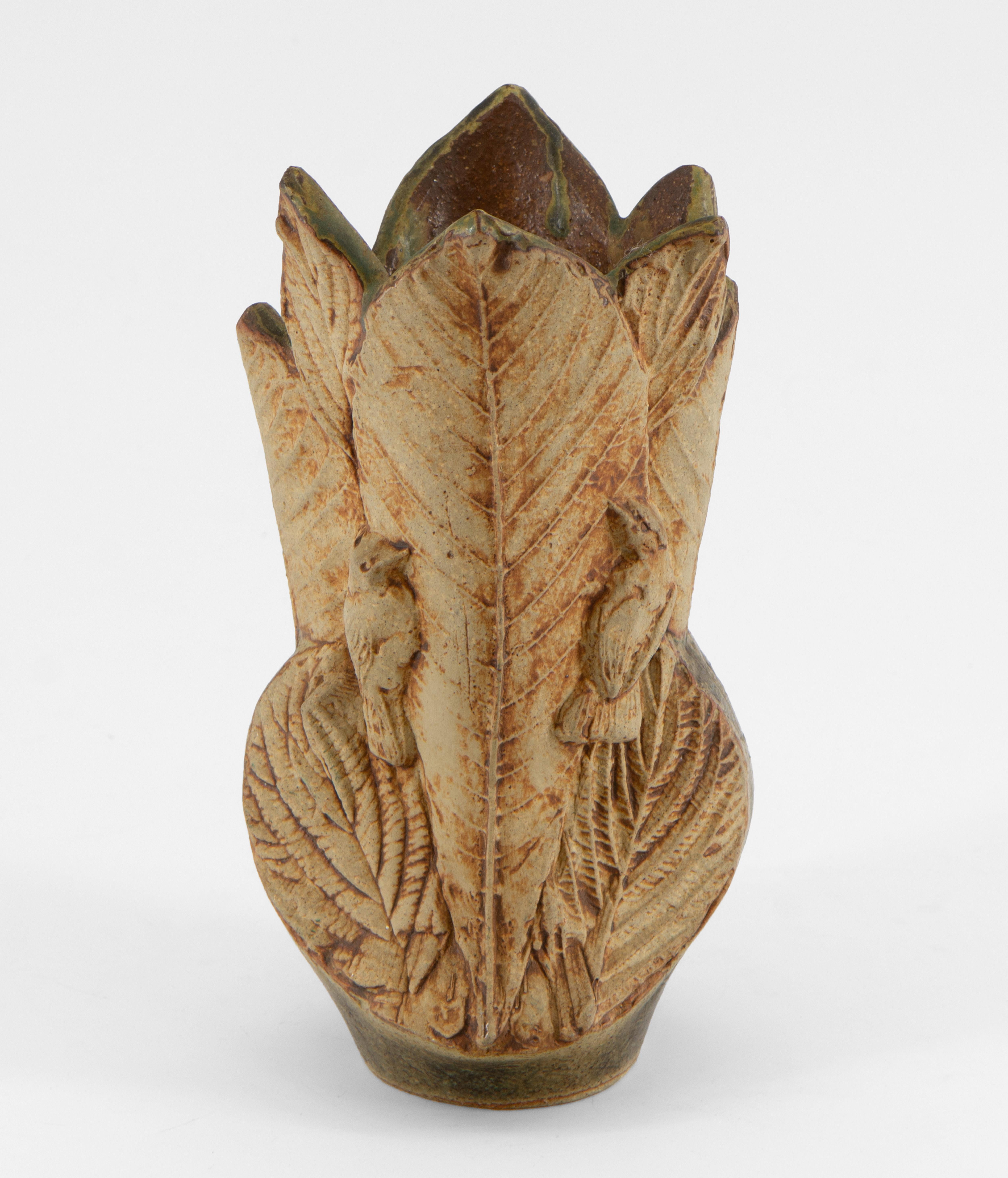 Bernard Rooke Studio Pottery Jarrón pequeño Nature en Bueno estado para la venta en Norwich, GB