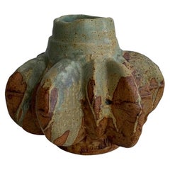 Vase en grès de Bernard Rooke:: vase:: objet décoratif