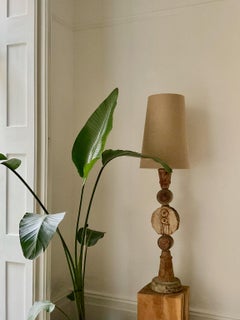 Bernard Rooke Studio Ceramic TOTEM Lamp, England