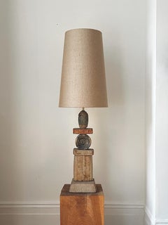 Bernard Rooke Studio Ceramic TOTEM Lamp, England