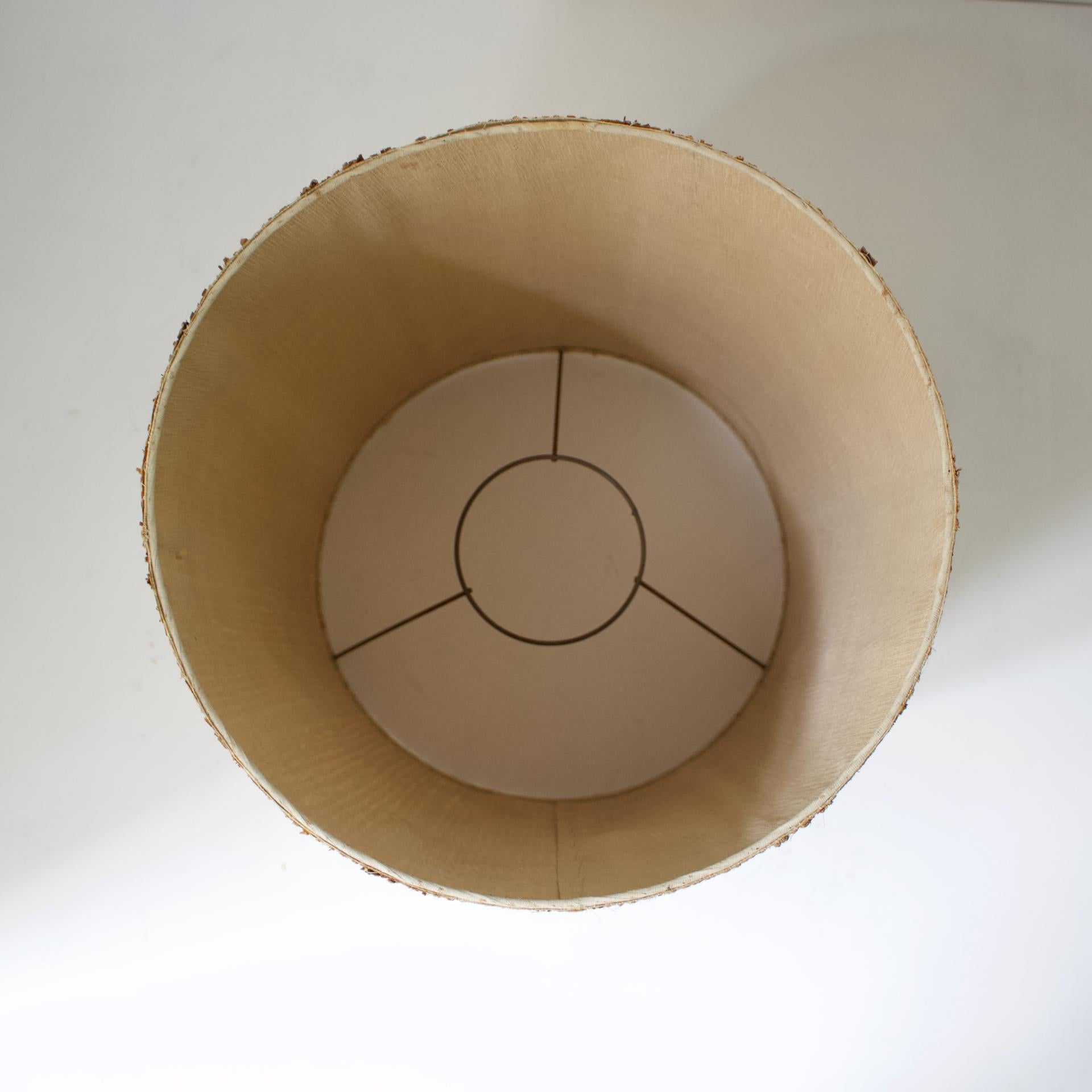 Bernard Rooke Studio Ceramic TOTEM Lamp with Original Shade, England, 1960s 3