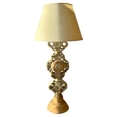 Bernard Rooke Studio Lampe totem en céramique fabriquée à la main