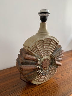 Bernard Rooke Table Lamp with Original Shade, England, 1960