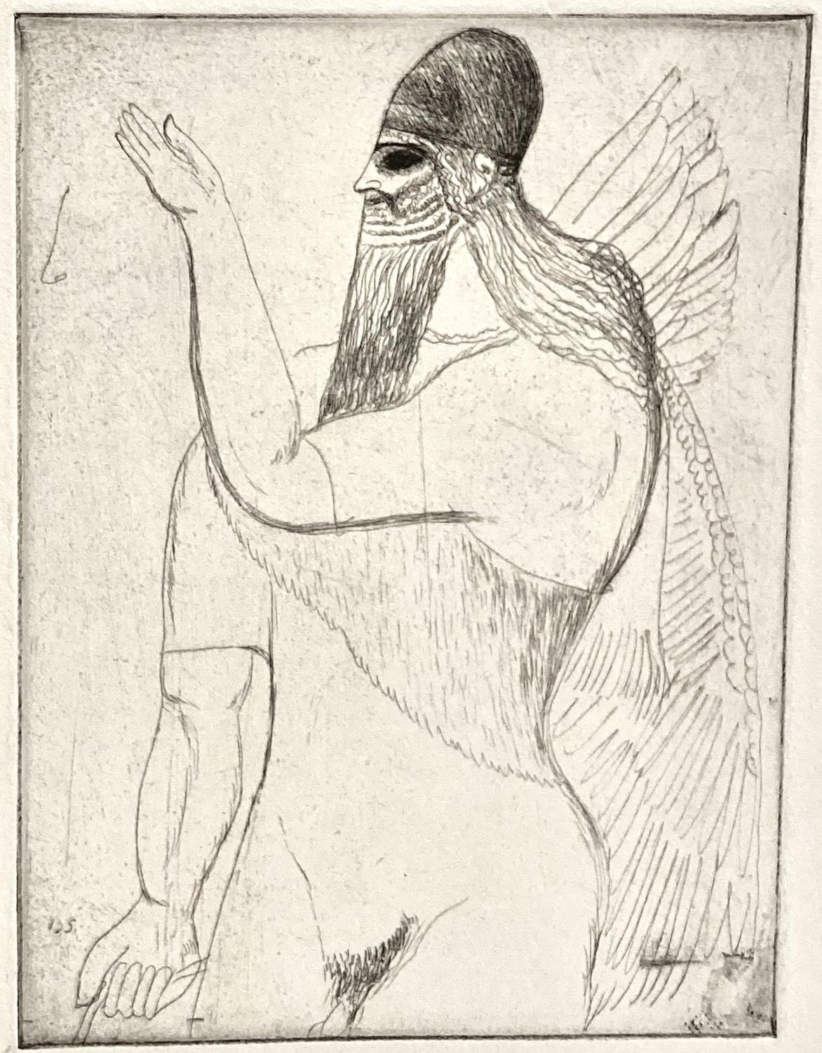 Bernard Sanders, (Mesopotamian Figure) For Sale 1