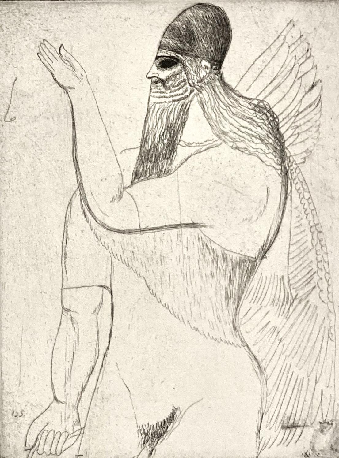Bernard Sanders, (Mesopotamian Figure) For Sale 2