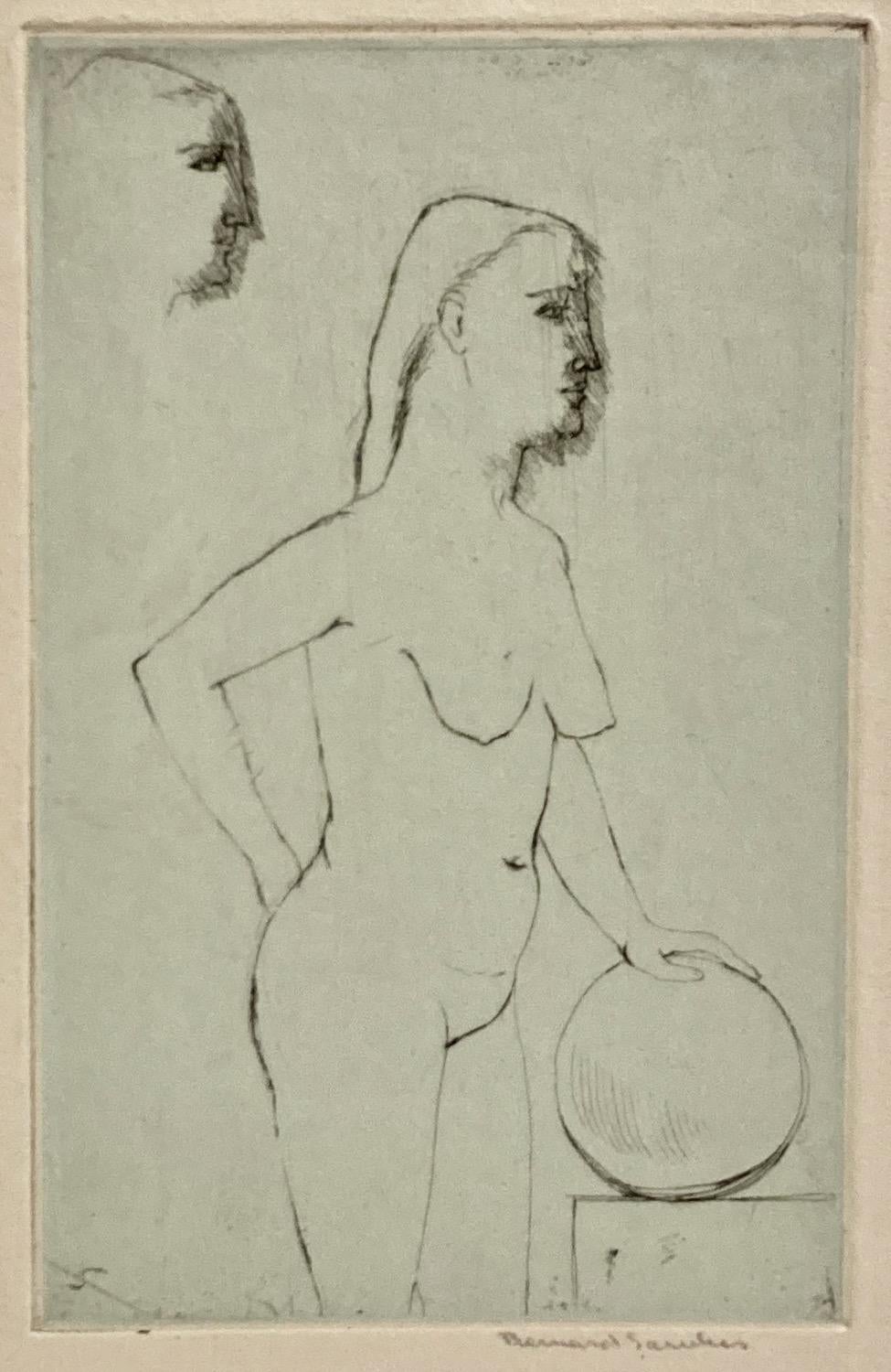 Bernard Sanders, (Mujer desnuda con orbe)