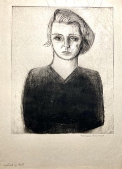 Bernard Sanders, Portrait of Girl, about 1925