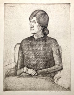 Bernard Sanders, Ritratto di donna (con panino), 1925 circa