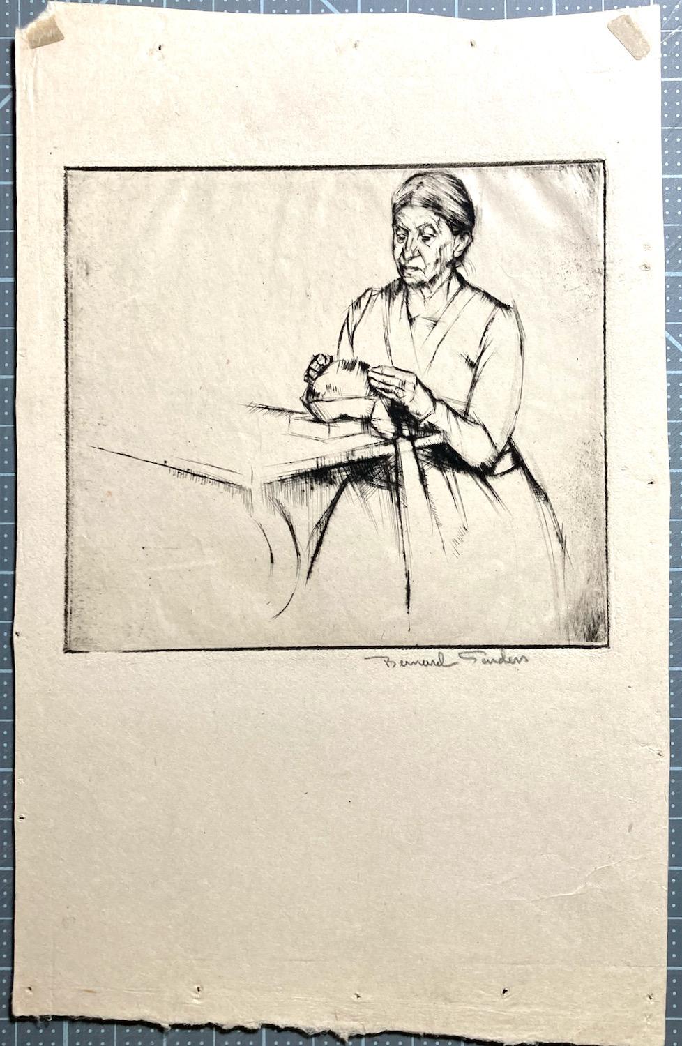 Bernard Sanders, (Shaping the Coiffe, France), about 1925 For Sale 5
