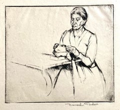 Bernard Sanders, (Dando forma al Coiffe, Francia), hacia 1925