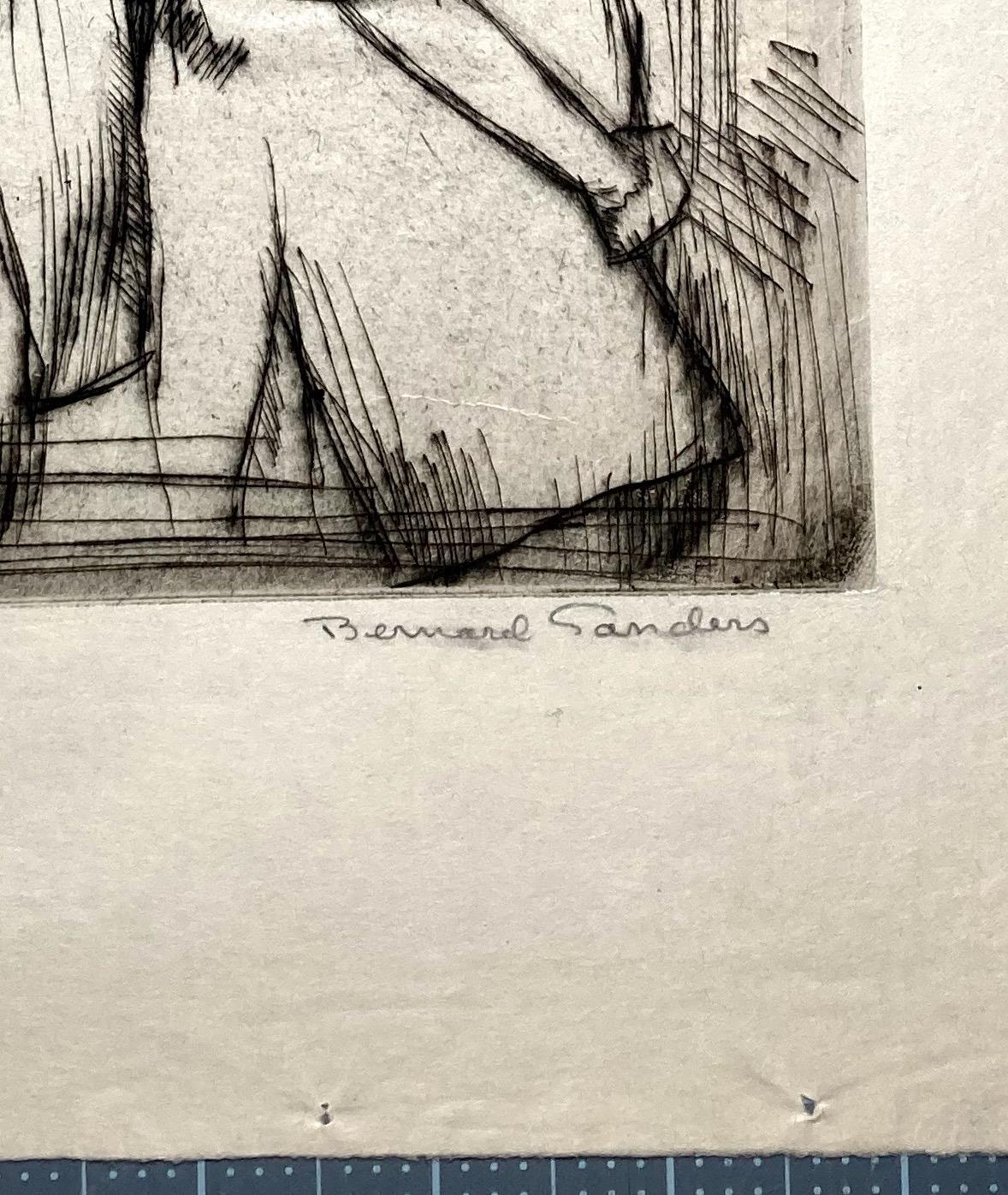 Bernard Sanders, (Dos jovencitas), hacia 1925 en venta 3