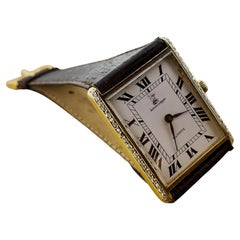 Bernard Schipper 14K Yellow Gold & Diamond Tank (Rectangle) Quartz Mens’ Watch